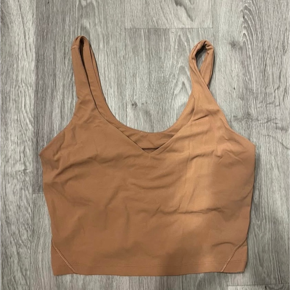 Lululemon Athletica Camel Crop Top
